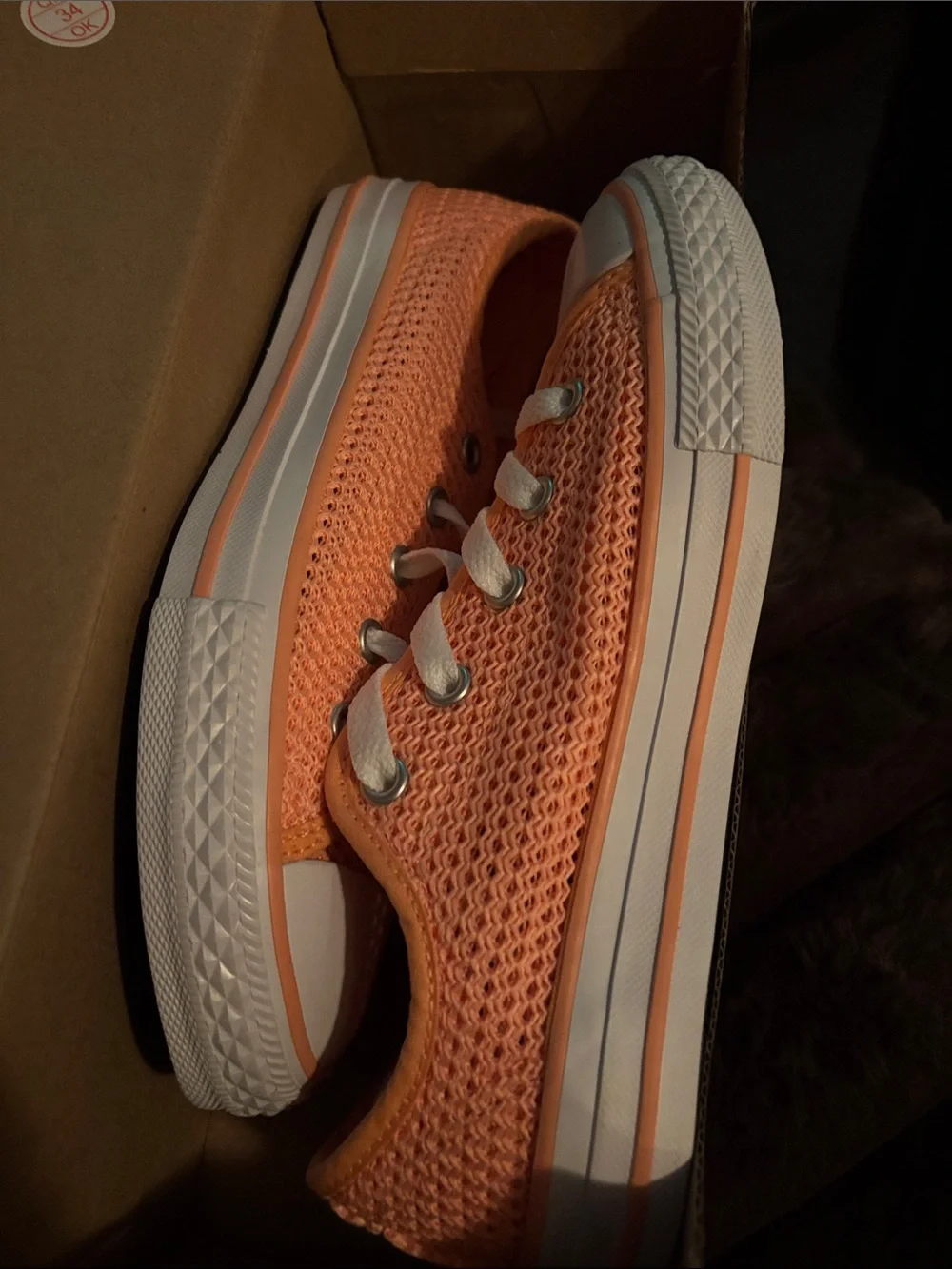 Converse breathable mesh